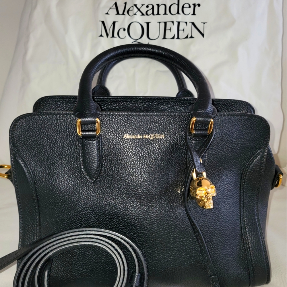Alexander McQueen authentic black bag.